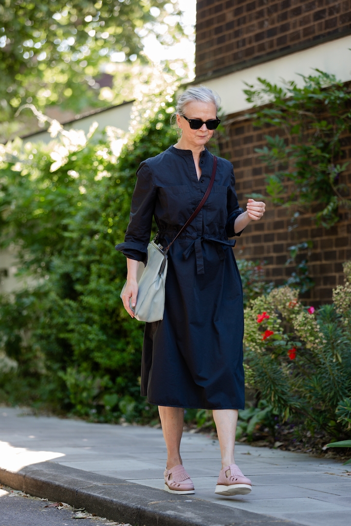 the shirtdress.